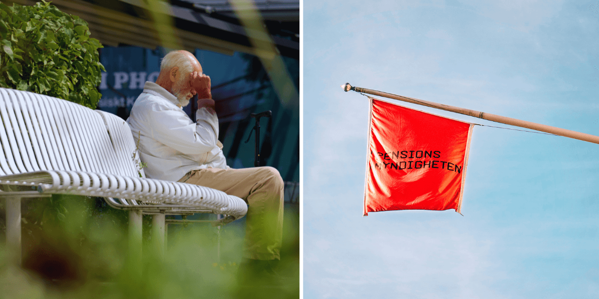 Skillnaden mellan löne- och pensionsökningar förklaras av den så kallade förskottsräntan, enligt Pensionsmyndigheten.