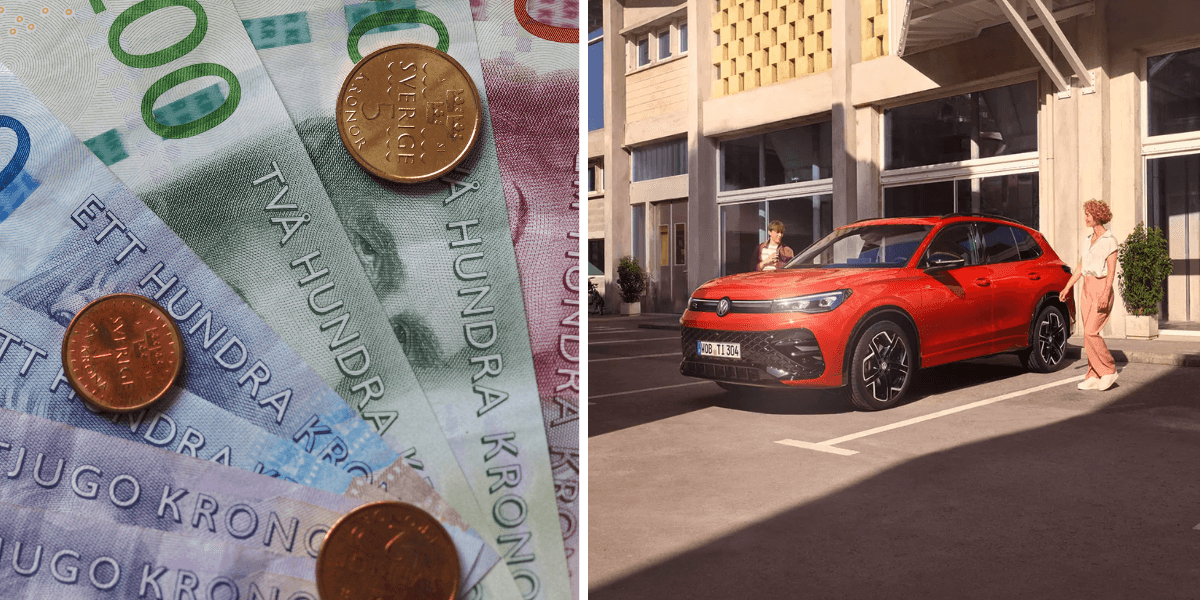 Fordonsskatten ändras till årsskiftet. (Foto: Volkswagen och Canva)